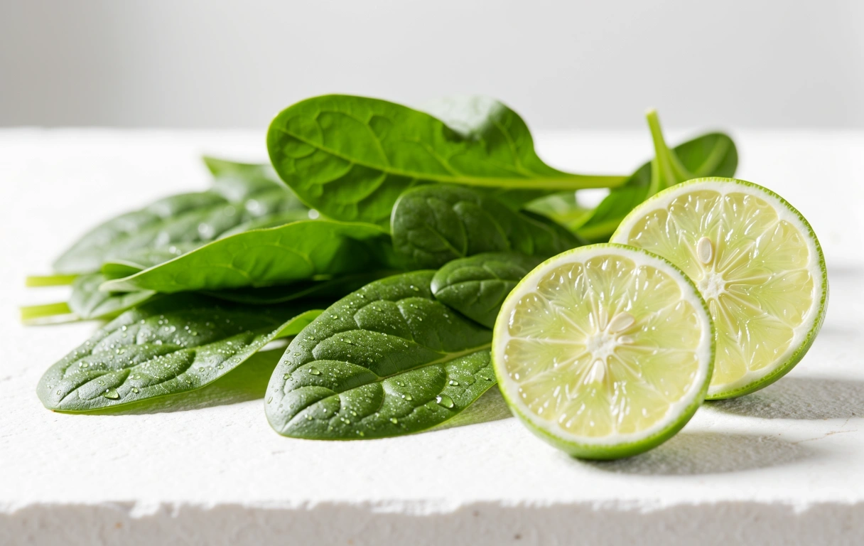 Frische natürliche Zutaten für eine ausgewogene Ernährung